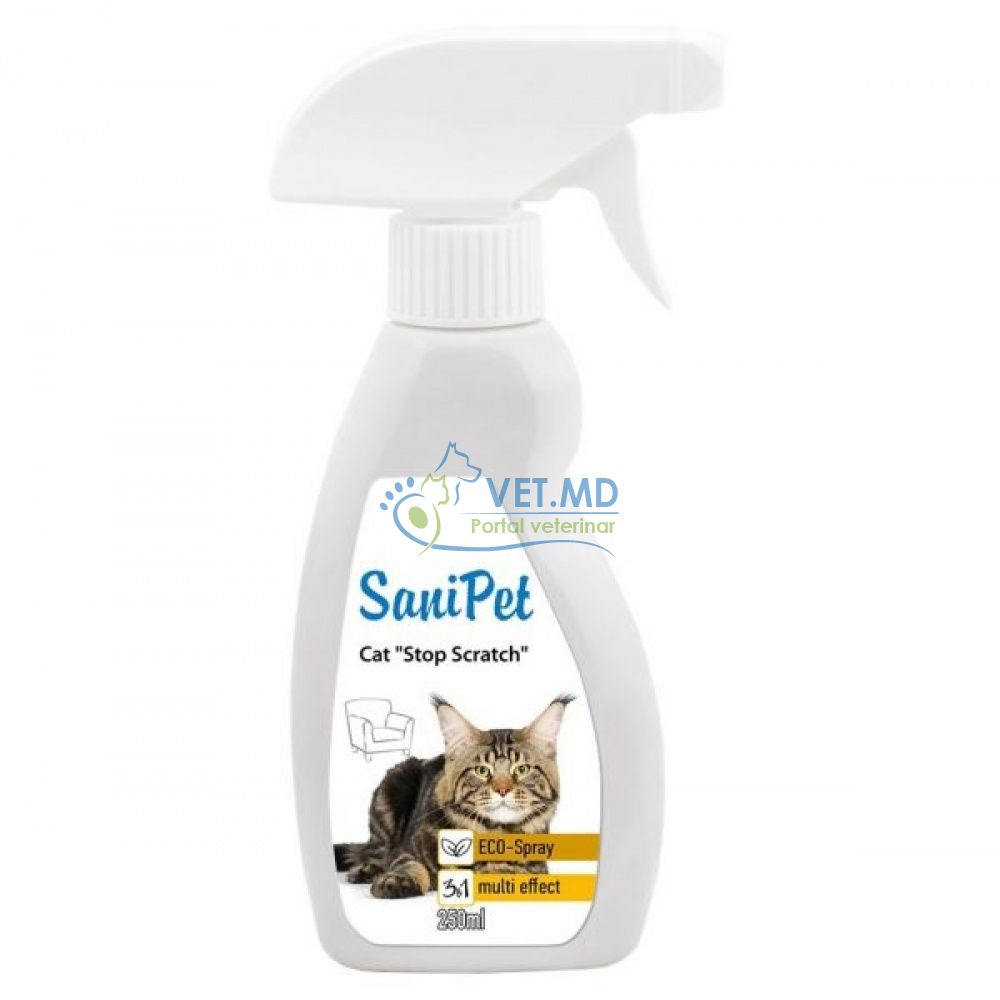 Sani Pet Spray protecție de roadere pisici, 250 ml